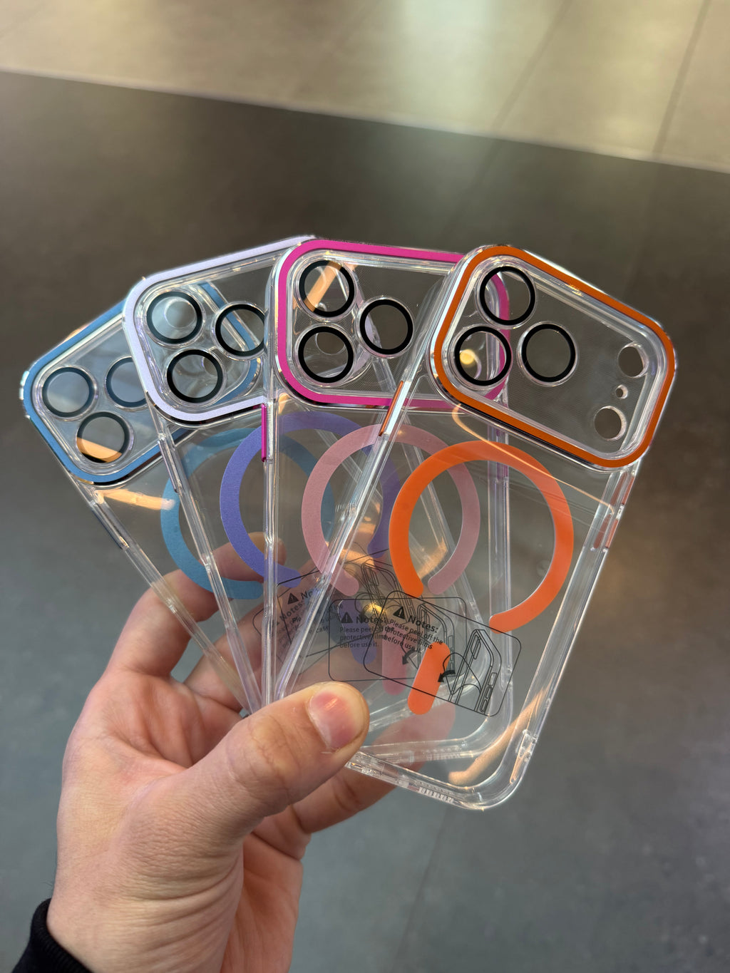 Carcasas con protección de cámaras iPhone 17 pro max